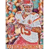 Kansas City Chiefs<br>Patrick Mahomes Diamond Painting Craft Kit