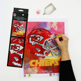 Kansas City Chiefs<br>Diamond Painting Craft Kit