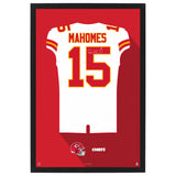Kansas City Chiefs<br>Patrick Mahomes Jersey Print