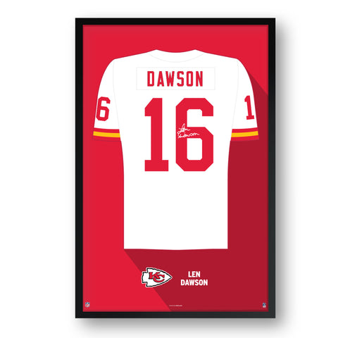 Kansas City Chiefs<br>Len Dawson Jersey Print