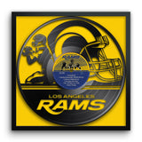 Los Angeles Rams<br>Vinyl Record Print