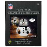 Las Vegas Raiders<br>Inflatable Snowman Player