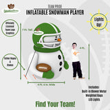 Las Vegas Raiders<br>Inflatable Snowman Player