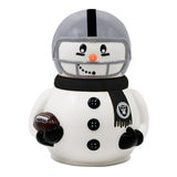 Las Vegas Raiders<br>Ceramic Snowman Cookie Jar