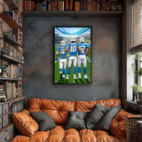 Los Angeles Chargers<br>McConkey, Herbert And Mack<br>3 Player Print