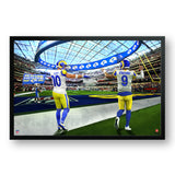 Los Angeles Rams<br>Kupp and Stafford<br>2 Player Print