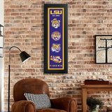 LSU Tigers<br>Logo Heritage Print