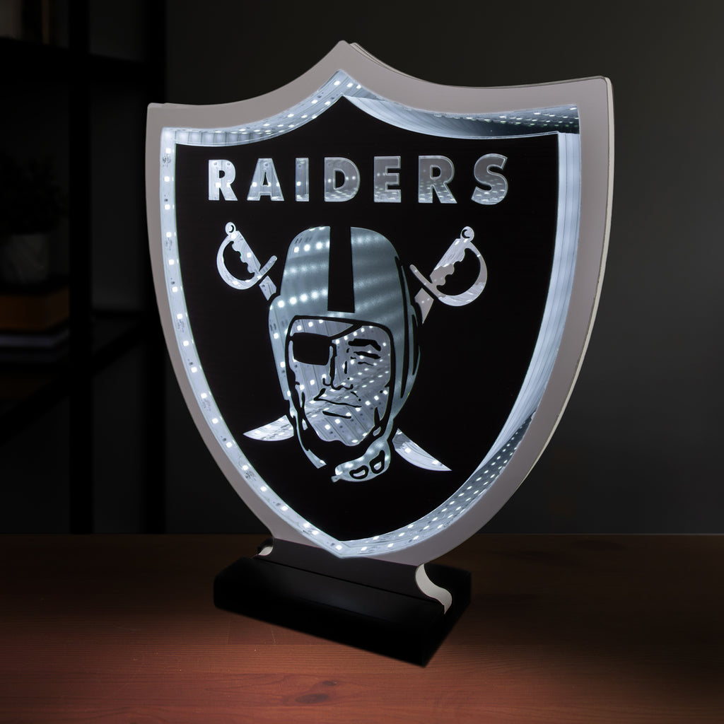 Raider Infinity Las Vegas RaidersLED Infinity Logo Light - For The Deep Rooted Fan ...