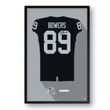 Las Vegas Raiders<br>Brock Bowers Jersey Print