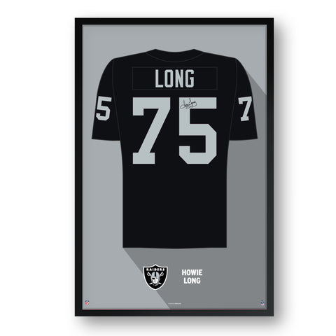 Las Vegas Raiders<br>Howie Long Jersey Print