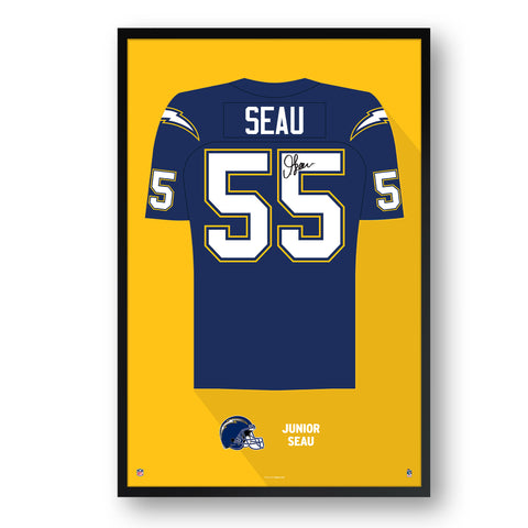 Los Angeles Chargers<br>Junior Seau Jersey Print