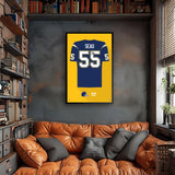 Los Angeles Chargers<br>Junior Seau Jersey Print