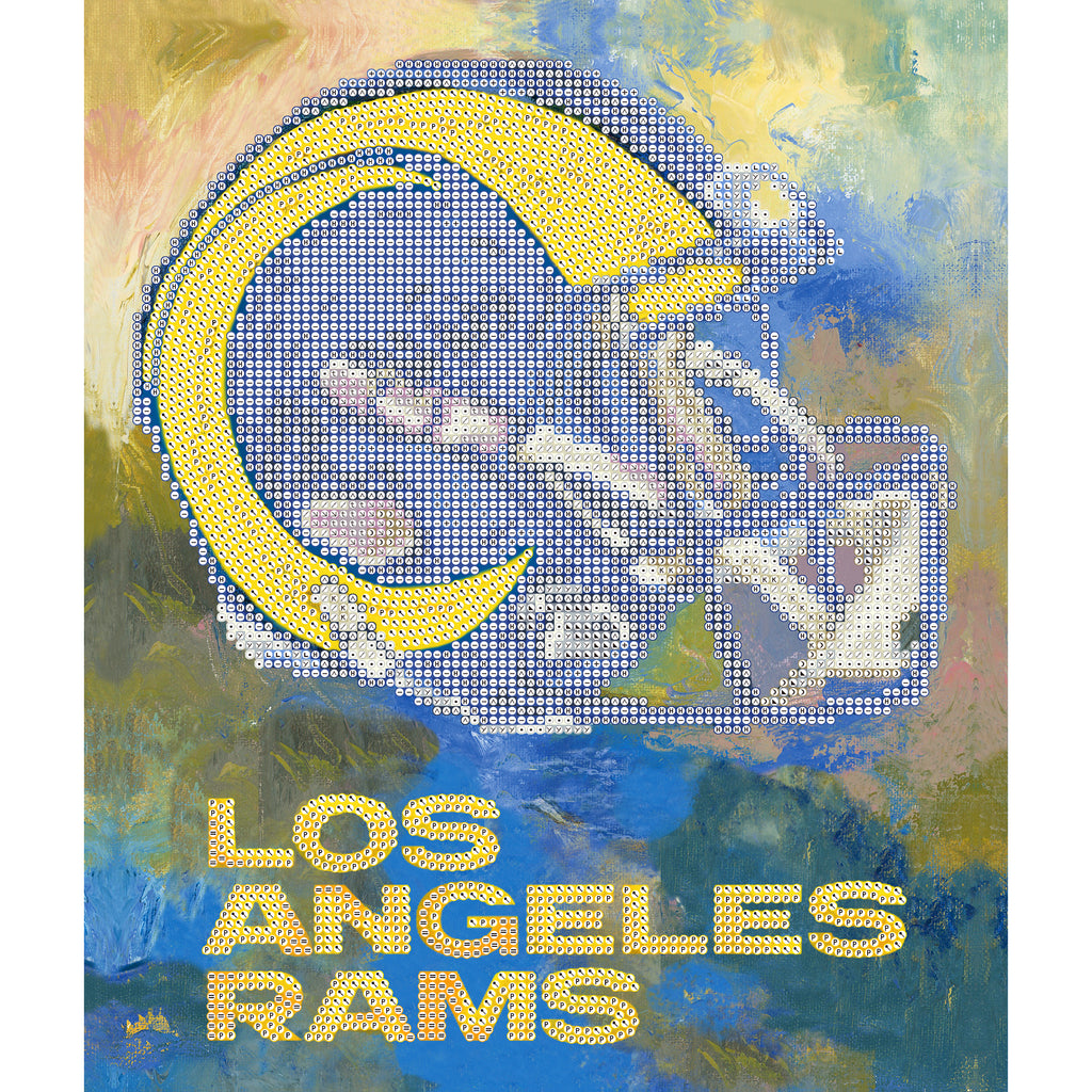 Los Angeles RamsDiamond Painting Craft Kit - For The Deep Rooted Fan ...