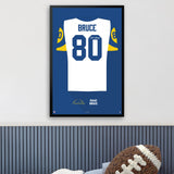 Los Angeles Rams<br>Isaac Bruce Jersey Print