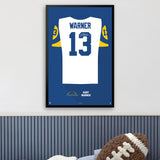 Los Angeles Rams<br>Kurt Warner Jersey Print