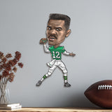 Philadelphia Eagles<br>Randall Cunningham<br>Metal Caricature Art