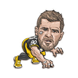 Pittsburgh Steelers<br>T.J. Watt<br>Metal Caricature Art