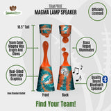 Miami Dolphins<br>Magma Lamp Speaker Tie-Dye