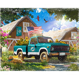 Miami Dolphins<br>LED Lite Box Four Seasons Art