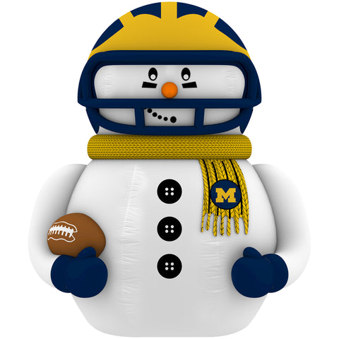 Michigan Wolverines<br>Inflatable Snowman Player