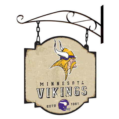 Minnesota Vikings<br>Metal Tavern Wall Art