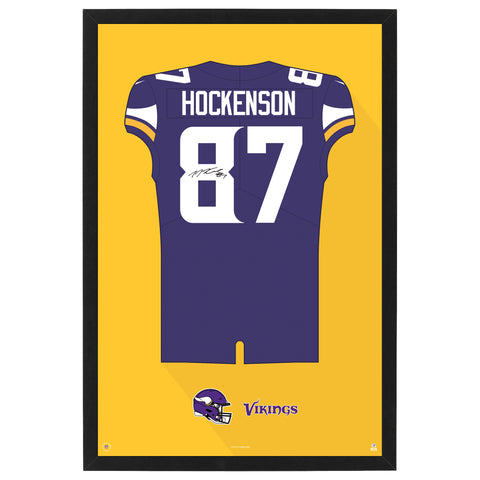 Minnesota Vikings<br>Tj Hockenson Jersey Print