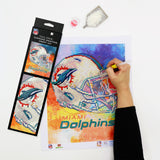 Miami Dolphins<br>Diamond Painting Craft Kit