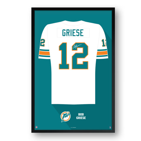 Miami Dolphins<br>Bob Griese Jersey Print