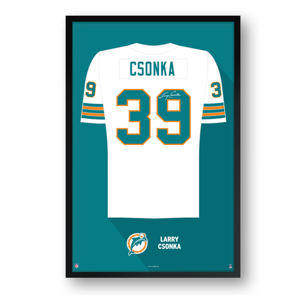 Miami DolphinsLarry Csonka Jersey Print For The Deep Rooted Fan Sporticulture