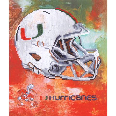 Miami Hurricanes<br>Diamond Painting Craft Kit