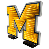 Michigan Wolverines<br>LED Infinity Logo Light