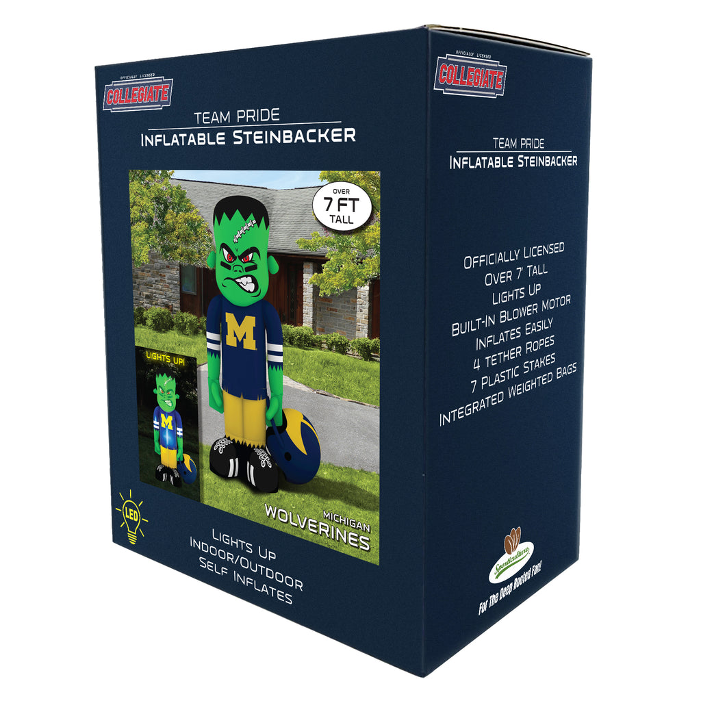 Michigan WolverinesInflatable Steinbacker - For The Deep Rooted Fan ...
