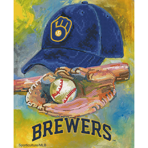 Milwaukee Brewers<br>Diamond Painting Craft Kit