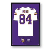 Minnesota Vikings<br>Randy Moss Jersey Print