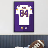 Minnesota Vikings<br>Randy Moss Jersey Print