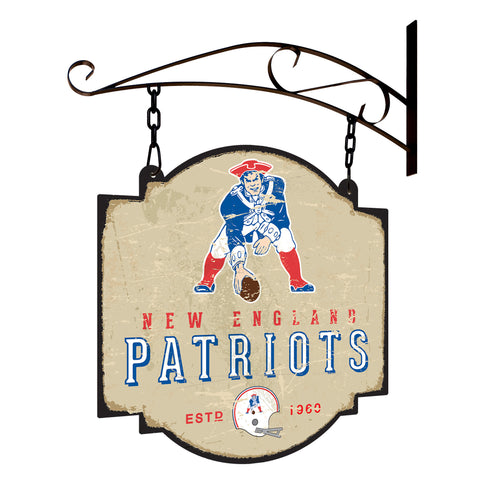 New England Patriots<br>Metal Tavern Wall Art