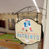 New England Patriots<br>Metal Tavern Wall Art