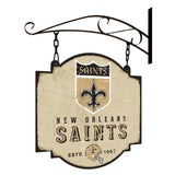 New Orleans Saints<br>Metal Tavern Wall Art