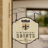 New Orleans Saints<br>Metal Tavern Wall Art