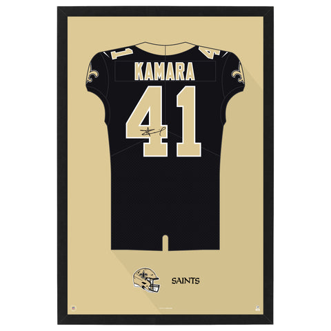 New Orleans Saints<br>Alvin Kamara Jersey Print
