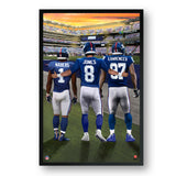 New York Giants<br>Nabers, Jones And Lawrence II<br>3 Player Print