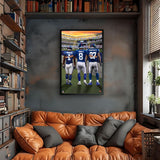 New York Giants<br>Nabers, Jones And Lawrence II<br>3 Player Print