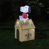 New Orleans Saints<br>Inflatable Snoopy™ Doghouse
