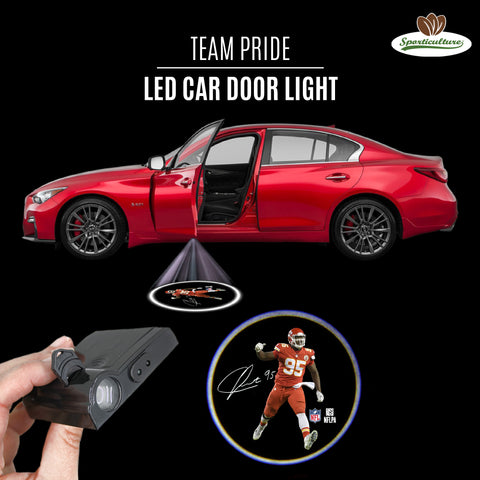 Kansas City Chiefs<br>Chris Jones LED Car Door Light
