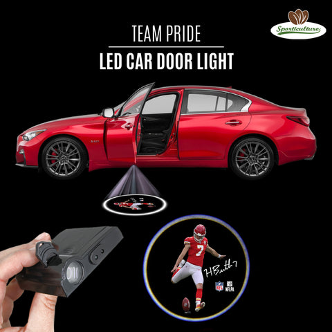 Kansas City Chiefs<br>Harrison Butker LED Car Door Light