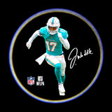 Miami Dolphins<br>Jaylen Waddle LED Car Door Light