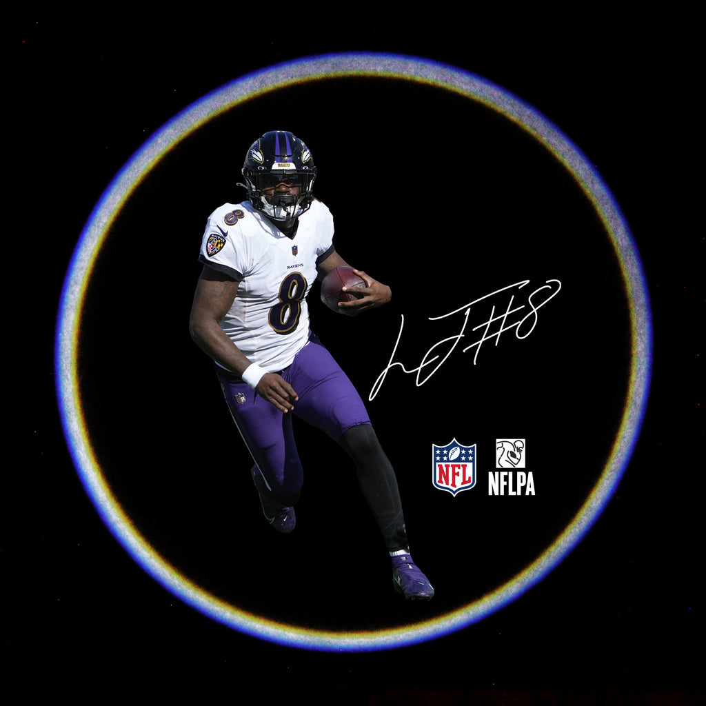 Baltimore Ravens Lamar Jackson - Team Pride LED Car Door Light - For ...