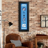 North Carolina Tarheels<br>Logo Heritage Print