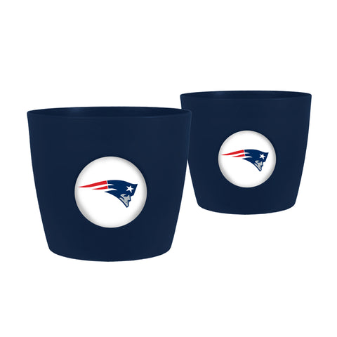 New England Patriots<br>Button Pot - 2 Pack