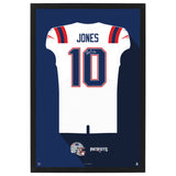 New England Patriots<br>Mac Jones Jersey Print